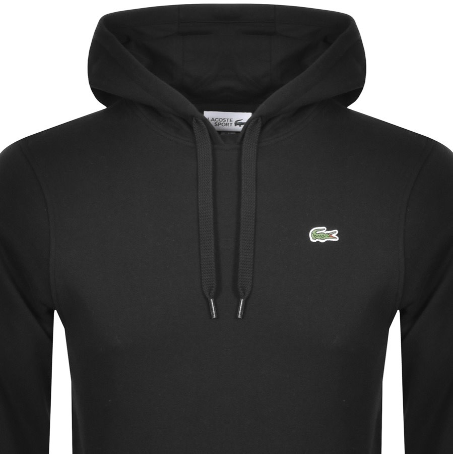 Alternative Image for ProductLacoste Sport Logo Pullover Hoodie Black2